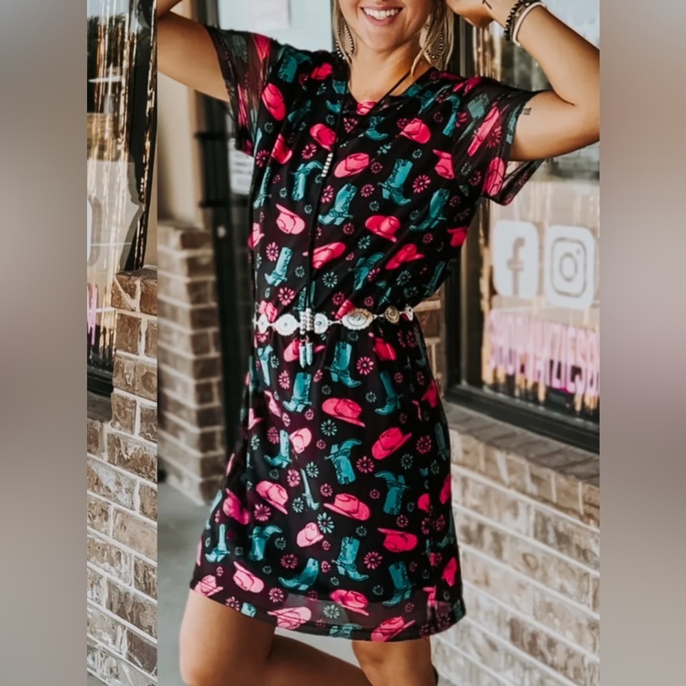 NWT Merigold Kiss Boot Scootin’ Dress Size Small